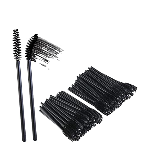 TOVINANNA 50pcs Disposable Mascara Brushes for Makeup Eyelash Applicators Beauty Brushes Set