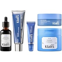 DearKlairs Blue EGF Master Set - Serum, Cream, Eye Patch, Pad, Lip Balm