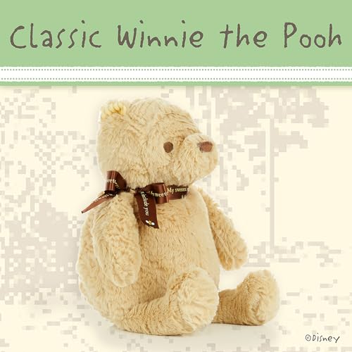 KIDS PREFERRED Baby Classic Winnie the Pooh and Friends Stuffed Animal original version 9 Inch, Pooh2