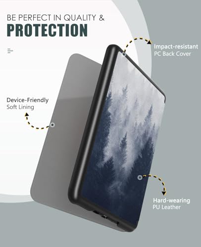 Carcasa Kindle de 7 pulgadas impermeable fina gris 3
