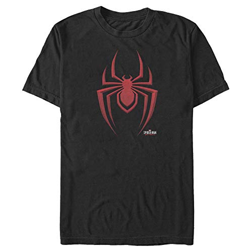 Marvel Men's Miles Morales Icon Logo T-Shirt
