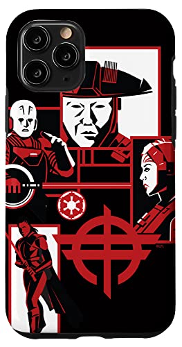 Coque iPhone 11 Pro Star Wars antichoc Obi-Wan Kenobi Inquisitors protectrice