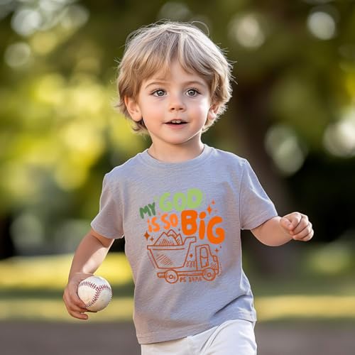 Image of Kids Christian Shirt Toddler Created with a Purpose Shirt Boys Girls Bible Verse Religious Clothes 2-7 Years