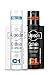 Produktbild Alpecin Coffein Shampoo C1-2 x 250 ml - Black Edition & limitierte White Edition im Set | Energie für kräftiges Haar | Natürliches Haarwachstum & Haarpflege für Männer | Mit neuem Duft