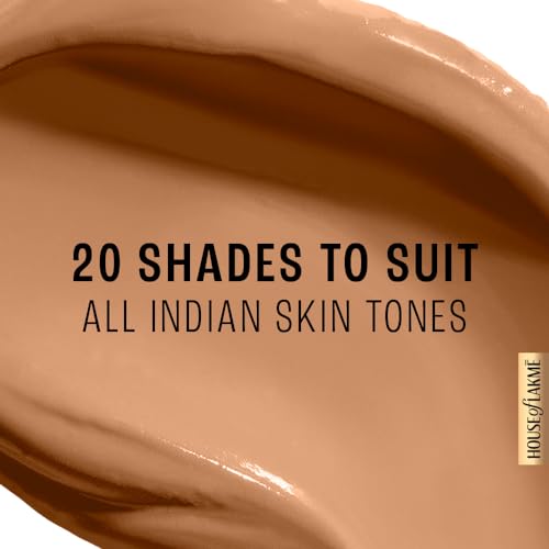 Image of Lakme Powerplay Priming Foundation, Natural, Flawless Finish, Medium To Full Coverage, Built in Primer, Long Lasting, SPF 20, Neutral Almond, 25ml