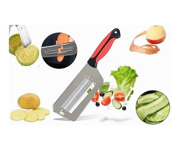 Stainless Steel Cabbage Hand Slicer Shredder - Double Blade Veget...
