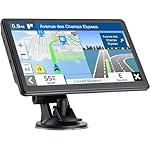 GPS Navigation for car,7 inch High-Definition Touch Screen 256-16GB，2025 Maps (Free Lifetime Updates), Truck GPS Commercial Drivers, Semi Trucker GPS Navigation System, Custom Truck Routing