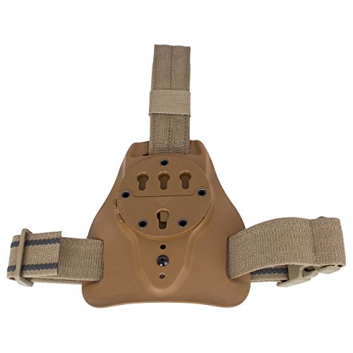 G-CODE Mule Leg Panel with Loop Strap-GCA 77 with Plastic Buckle Leg Strap (Tan)