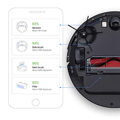 Image of roborock Robot Vacuum and Mop, Robotic Vacuum Cleaner with Lidar Navigation, 2000Pa Suction, Wi-Fi Connected, No-go Zones, Multi-Floor Mapping, Selective Room Cleaning, Ideal for Home with Pets