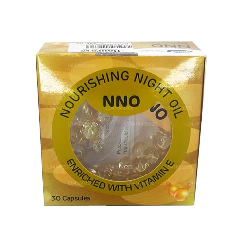 01 Box X 30 Capsules, NNO-Nourishing Night Oil Gold Jojoba Skin Balancing, Vitamin E