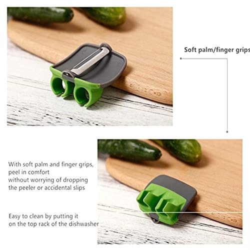 Mandolina pelador de mano para frutas y verduras miniatura 7