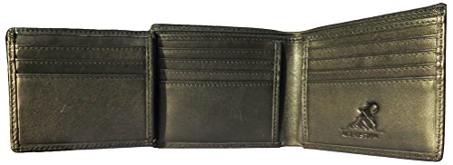 Mt. Eston Rfid Blocking Trifold Bifold Mens Wallet, 18 Pocket Extra Capacity #TOP3
