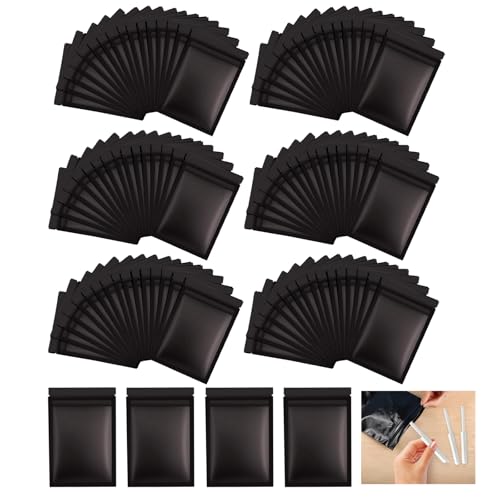 100 Piezas Bolsas Higiénicas para Compresas Sanitarias, Bolsas de Tampones Cierres, Dispensador Portátil para Eliminación de Higiene Femenina para Viajes, Negro, Prueba de Fugas y Olores