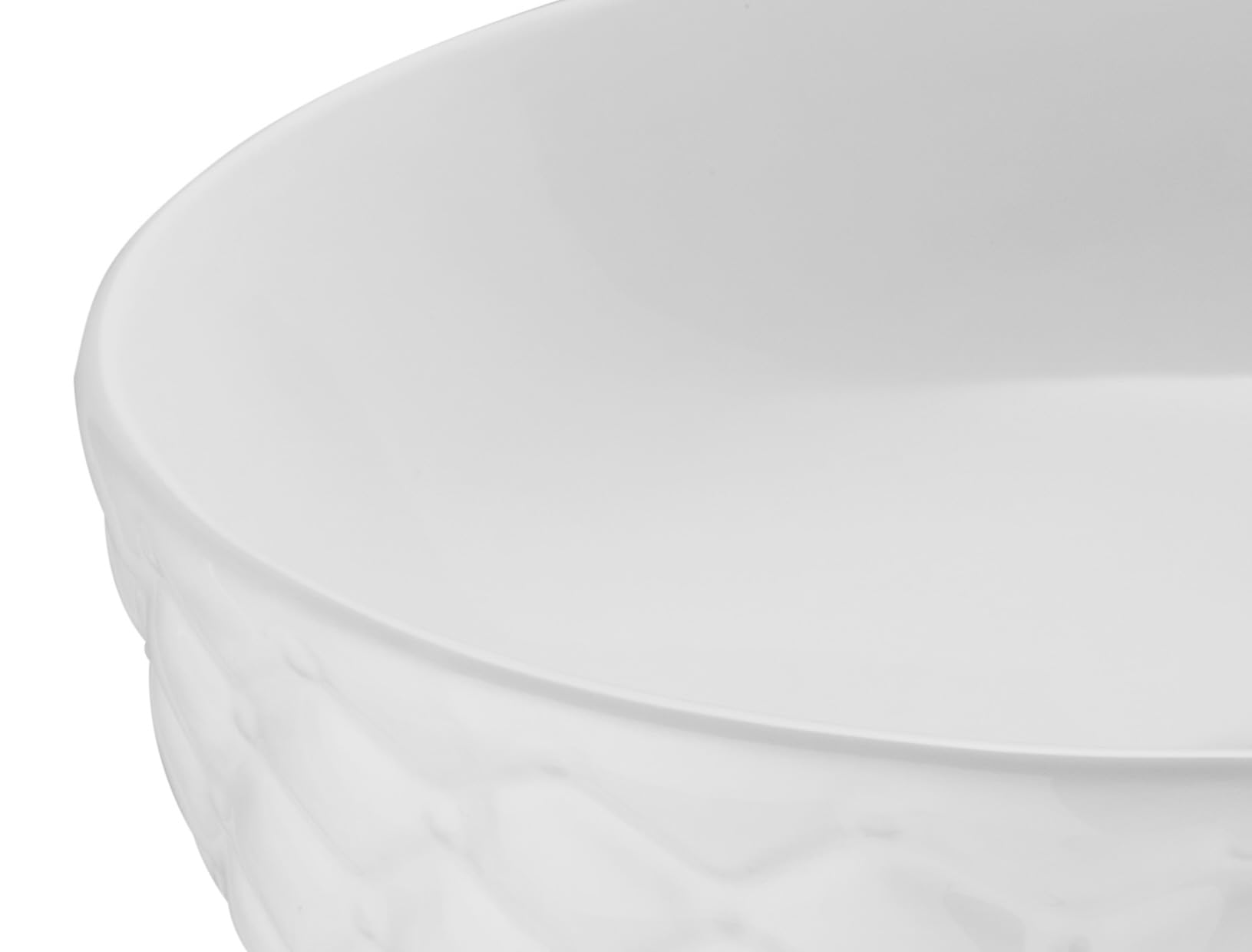 Lavabo de diseño redondo lavabo pequeño lavabo para el baño, color blanco
