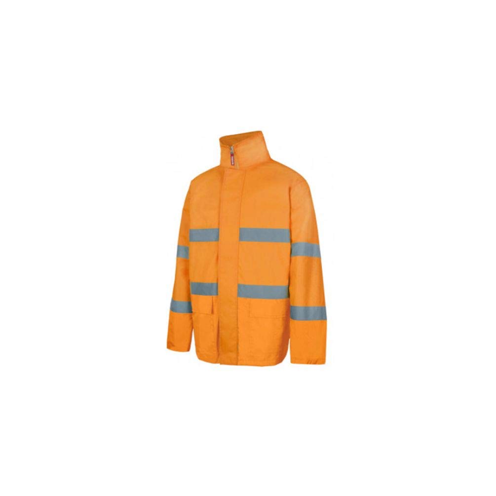 VELILLA Parka Alta Visibilidad Naranja Flúor 3XL