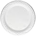 Blue Sky 200 Count Disposable Plastic Plates, 9 Inch, White