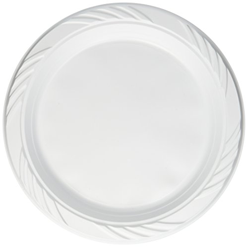 Blue Sky 200 Count Disposable Plastic Plates, 9 Inch, White … - //coolthings.us