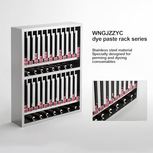 Stojak na organizer do włosów – metalowa stacja wystawowa do salonu domowego spa i profesjonalistów kosmetycznych