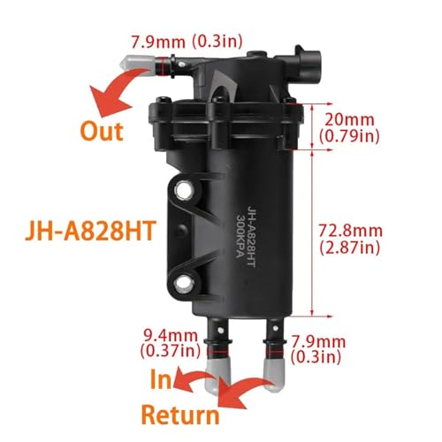 Bomba de combustible para motocicleta de 300 KPa y modelo JH-A828HT 6