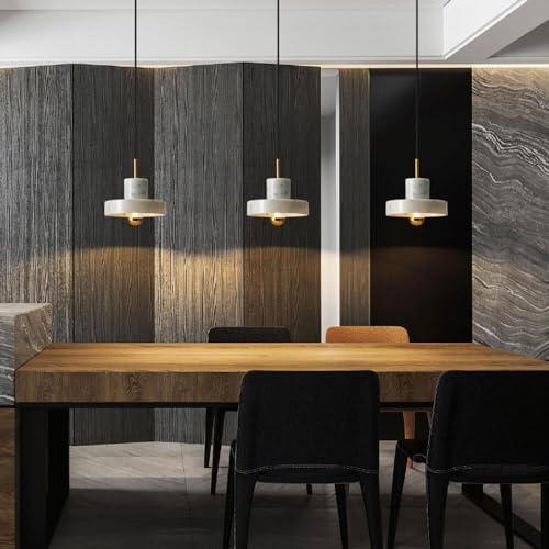Luminaire à suspendre moderne en marbre pour sublimer une chambre