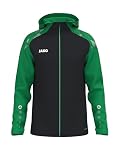 JAKO – JAKO Kapuzenjacke Sonic, schwarz/grün, 4XL
