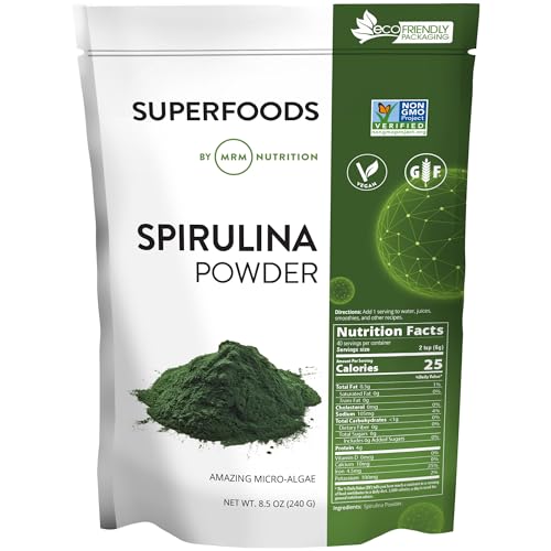MRM Raw Spirulina Powder 8.5oz (240 g)