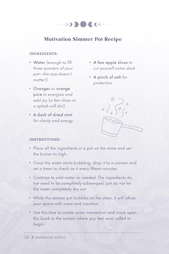 Image of Mundane Magic: A Lazy Witch's Guide to Hacking Your Brain, Building a Daily Practice, and Getting Stuff Done