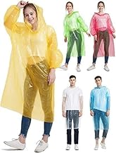 Obedient Unisex Disposable Rain Card for Emergency Use | Waterproof Rain with Smallest Pocket Size| Easy to Carry & Use and Reusable | 2 to 3 time wear Thin Plastic (MULTI PACK OF 10, RAIN CARD-1 0)