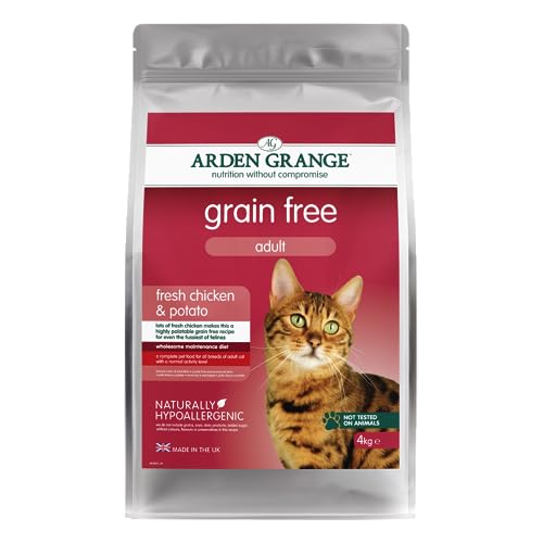 Arden Grange Adult Dry Cat Food, Fresh Chicken & Potato, 4kg