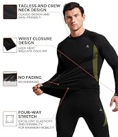 Mens Thermal Underwear Long Johns Set Cold Weather Hunting Base Layer — image 2