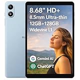 ★ Léger à transporter. Parfait pour travailler et s’amuser : Avec seulement 329g et une épaisseur de 8,5mm, la tablette Blackview LINK 2 est aussi légère que votre quotidien l’exige. Grâce à son écran pratique de 8,68 pouces, elle se glisse facilement dans n’importe quel sac et s’intègre naturellement à votre vie — idéale pour lire, passer des appels vidéo, naviguer sur Internet ou partager des moments en famille. （Enceintes à double boîtier alimentées par Smart-PA）