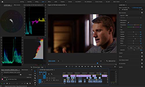 Image of Adobe Premiere Pro | Video editing and production software | 1-month Subscription with auto-renewal, PC /Mac
