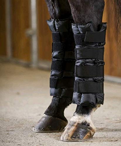 image for TuoP Horse Ice Cooling Wrap - Leg Hock Boot Brace for Cold Therapy Wou