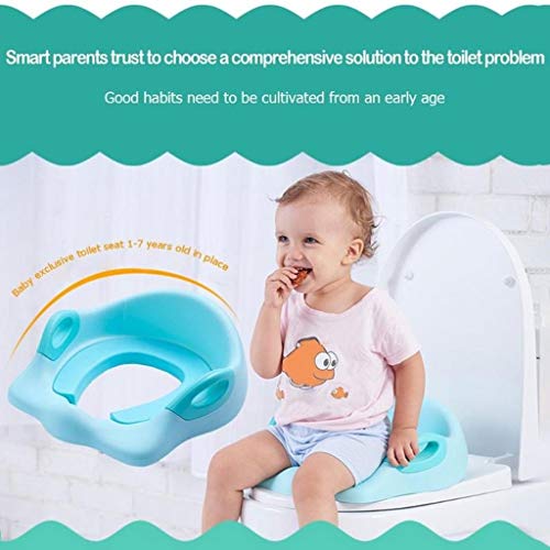 Potty Seat voor peuters Stevige Potty Seat Child Potty Training Seat Baby Cushion Armrest Rugleuning Toilertrainer… - Afbeelding 7