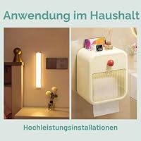 3M Doppelseitiges Schaumstoff Klebeband 50mm x 300cm 1 Rollen Weiß – Ansicht 4