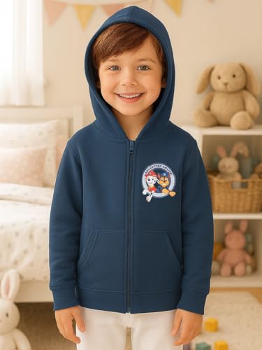 Sweat à capuche zippé Paw Patrol pour garçon idéal pour l'école