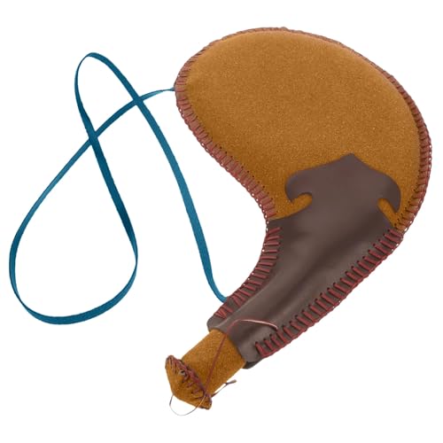 Bota - Bolsa de vino para botella de vino, botella de bebida, contenedor de botella de agua antigua, accesorio de rendimiento de baile, bolsa de piel sintética vintage resistente al desgaste, estilo