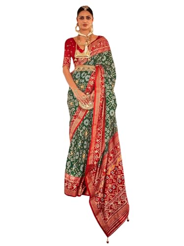 Sari Patola 26476530-CVO vestido tradicional indio motivos étnicos naranja