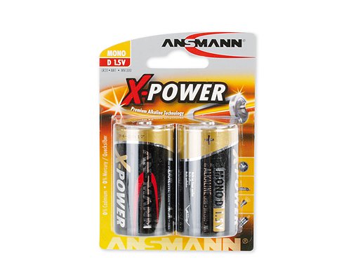 ANSMANN 5015633 X-Power 2X Alcaline D Batteria Alcaline Lr20