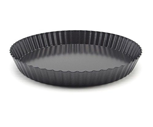 Tart And Quiche Pan，9 Inch Bakeware Nonstick & Quick Release Coating Loose Bottom Quiche Tart Pan, Tart Pie Pan, Round Tart Quiche Pan With Removable Base #TOP2