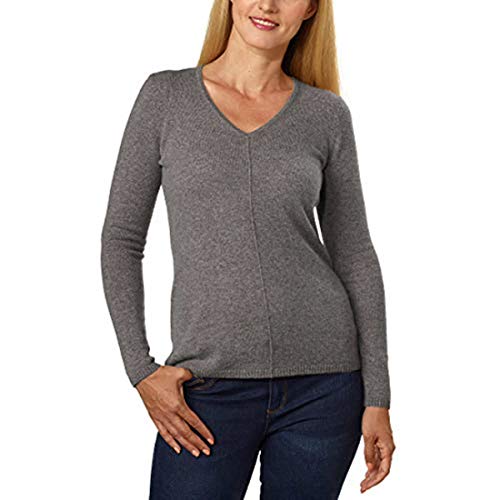 BELFORD Ladies' V-Neck Cashmere Sweater