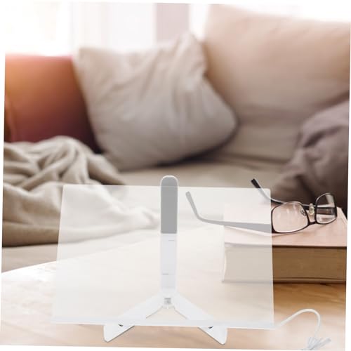 Tableau acrylique lumineux effaçable à sec avec feutre pour note de bureau USB - 5