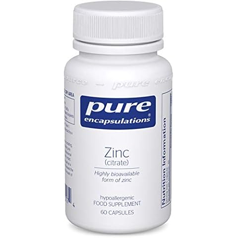 Pure Encapsulations Zinc Citrate 30mg Supplement Cover