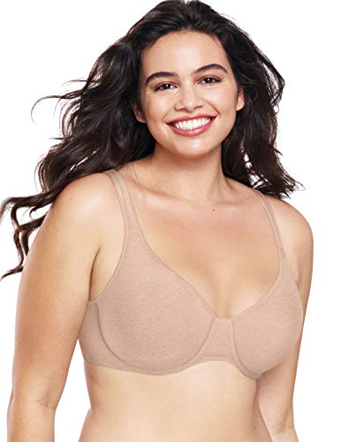 Playtex Brasier reductor con aros Comfort Flex Fit para mujer, Latte Lift, L