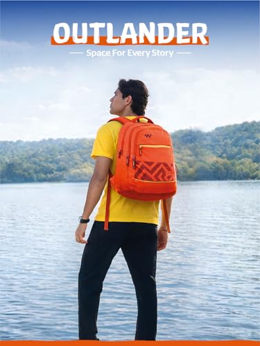 Image of Wildcraft Outlander 40 Laptop Backpack With RainCover for Man & Women,40L Ideal bags for men Office use /School /College Boys and Girls, 3 Compartment Bag
