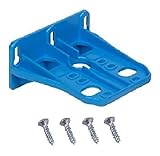 x Einzelmontage Wandhalterung INKL. SCHRAUBEN für Wasserfilteranlage Filtergehäuse Osmoseanlage Filteranlage Umkehrosmose Vorfilter Wasser Hauswasserwerk Brunnenfilter Trinkwasser Filtergehäuse Poolfilterkartusche Filterpatrone filter Aquarienfilter