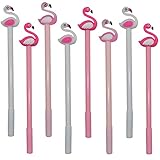 Maydahui 33PCS Flamingo Gel Pen Cute Cartoon Animal Pens Novelty Creative Pen 3 Color Black Ink for Girls Party Office School