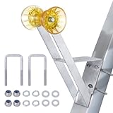 TPSHKE Boat Trailer Winch Seat with Roller for 2 inch and 3 inch Winch Posts，Mount for Motorboats, Fishing Boats, and Speedboats