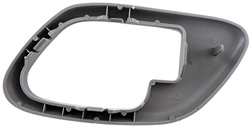 Dorman 81922 Interior Door Handle Bezel Compatible With Select Cadillac / Chevrolet / Gmc Models, Textured Gray #TOP2
