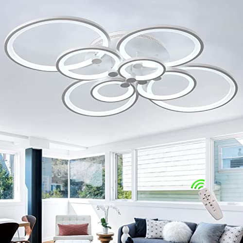 Plafonnier LED inclinable et dimmable à télécommande pour grande salle